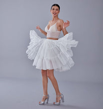 Load image into Gallery viewer, Elegant Voile Petticoat with Elastic Band - Perfect for Weddings, Parties, and Everyday Wear