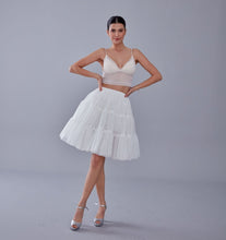 Load image into Gallery viewer, Elegant Voile Petticoat with Elastic Band - Perfect for Weddings, Parties, and Everyday Wear