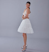 Load image into Gallery viewer, Elegant Voile Petticoat with Elastic Band - Perfect for Weddings, Parties, and Everyday Wear