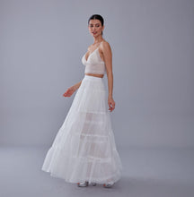 Load image into Gallery viewer, White Petticoat with Elastic Band - Perfect for Parties