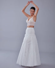 Load image into Gallery viewer, A-line Wedding Dress Underskirt, White Petticoat Skirt