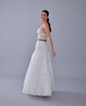 Load image into Gallery viewer, A-line Wedding Dress Underskirt, White Petticoat Skirt