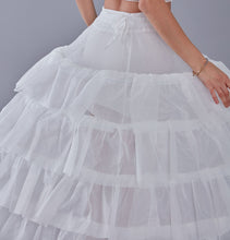 Load image into Gallery viewer, Wedding Dress with Underskirt-Quinceanera Dress Petticoat-Bridal Ball Gown Crinoline