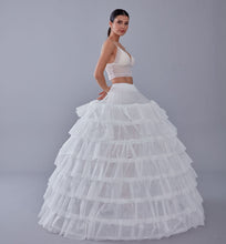 Load image into Gallery viewer, Wedding Dress with Underskirt-Quinceanera Dress Petticoat-Bridal Ball Gown Crinoline