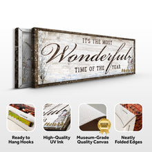 Load image into Gallery viewer, It's The Most Wonderful Time Of The Year Christmas Sign