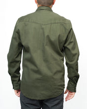 Load image into Gallery viewer, Earl Denim Shirt - Dusty Olive
