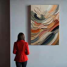 Load image into Gallery viewer, Canvas Print: "Earthen Strata"