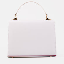 Load image into Gallery viewer, The Ege White Leather Handbag