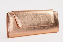 Load image into Gallery viewer, The Ege Rose Gold Leather Clutch