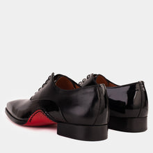 Load image into Gallery viewer, The Royal Hand Craft Black Patent Leather Plain Toe Oxford Men Shoe