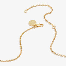 Load image into Gallery viewer, Circle Charm Necklace, 21''