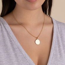 Load image into Gallery viewer, Circle Charm Necklace, 21''