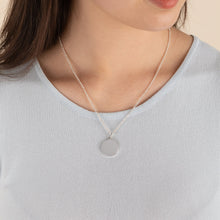 Load image into Gallery viewer, Circle Charm Necklace, 21''