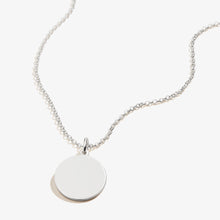 Load image into Gallery viewer, Circle Charm Necklace, 21''