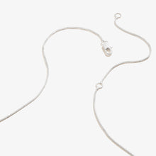 Load image into Gallery viewer, Slider Tag Heart Charm Necklace, 21''