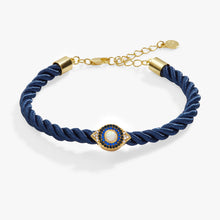Load image into Gallery viewer, Evil Eye Adjustable Cord Bracelet