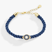 Load image into Gallery viewer, Evil Eye Adjustable Cord Bracelet