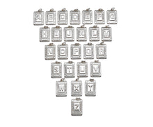 Load image into Gallery viewer, Silver Initial Letter Charm, Alphabet Letter Charm, SKU#F1347C
