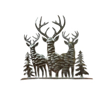 Load image into Gallery viewer, Roodlet Three Reindeer Metal Art