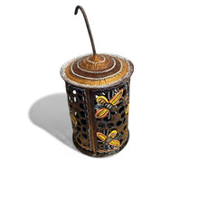 Load image into Gallery viewer, Painted Bee Lantern