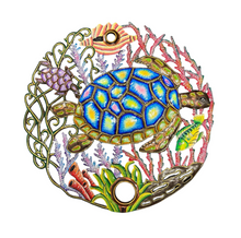 Load image into Gallery viewer, Groovy Oil Drum Top Turtle