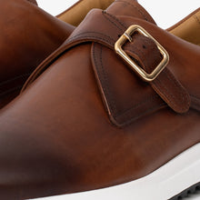 Load image into Gallery viewer, The Luxe Tan Buffalo Leather Women Sneaker