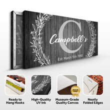 Load image into Gallery viewer, Family Name Sign -  Monogram Sign
