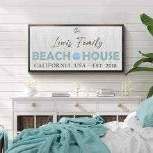 Load image into Gallery viewer, Beach House Sign