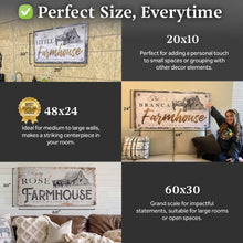 Load image into Gallery viewer, Rustic Farmhouse Sign X