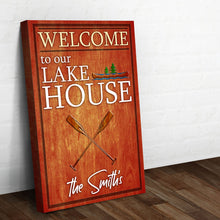 Load image into Gallery viewer, Welcome To Our Lake House Sign