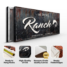 Load image into Gallery viewer, Family Ranch Sign