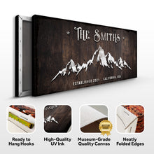 Load image into Gallery viewer, Family Mountain Home Sign