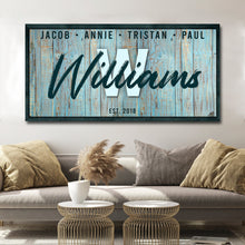 Load image into Gallery viewer, Family Wood Sign IV