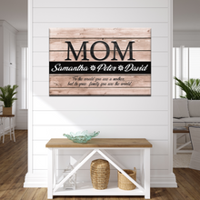 Load image into Gallery viewer, You Are the World, Mom Sign