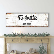 Load image into Gallery viewer, Family Rustic Sign