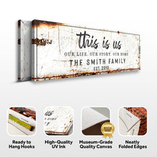 Load image into Gallery viewer, Rustic This Is Us Sign