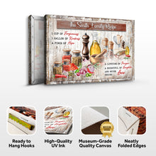 Load image into Gallery viewer, The Family Recipe Sign II