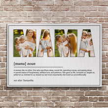 Load image into Gallery viewer, Mother's Day Sign She Loved Us Unconditionally