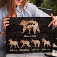 Load image into Gallery viewer, Mother's Day Sign Mother Bear and Cubs