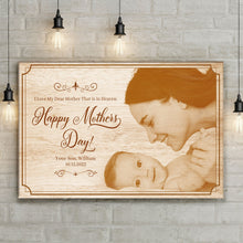 Load image into Gallery viewer, Mother's Day Sign Dear Mother In Heaven
