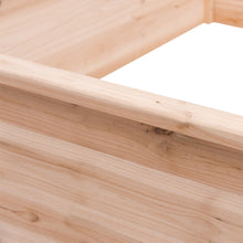 Load image into Gallery viewer, Solid Fir Wood 3.3 ft x 3.3 ft Raised Garden Bed Planter Box