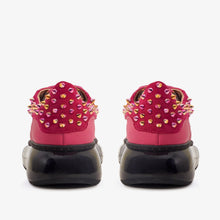 Load image into Gallery viewer, The Venezia Fuchsia Leather Women Sneaker