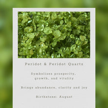 Load image into Gallery viewer, The Airie Earring - Peridot Quartz Gold