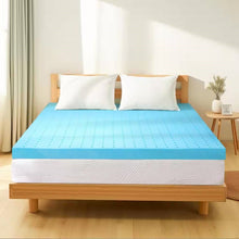Load image into Gallery viewer, Full size 3-inch Thick High Density Memory Foam Mattress Topper