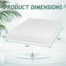 Load image into Gallery viewer, Full size 10-inch Thick Medium Firm Cool Gel Memory Foam Mattress
