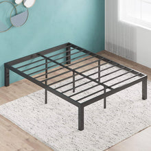 Load image into Gallery viewer, Full size Modern 16-inch Heavy Steel Metal Platform Bed Frame