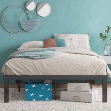 Load image into Gallery viewer, Full size Modern 16-inch Heavy Steel Metal Platform Bed Frame