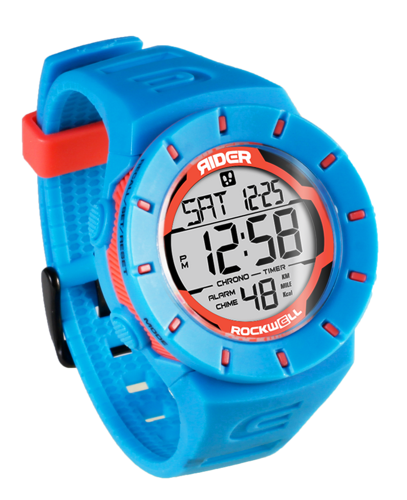 Coliseum Fit™ Forum (Shark Blue/Orange) Watch