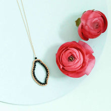 Load image into Gallery viewer, Black Spinel Freestyle Jewelry Set