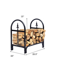 Load image into Gallery viewer, 2 Ft. Small Indoor/Outdoor Heavy Duty Steel Firewood Storage Holder